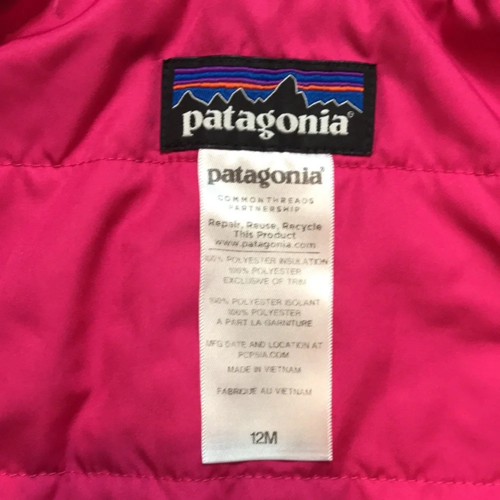 Patagonia Fleece Jacket (size 12m)